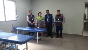 Inauguran punto de vigilancia epidemiológica en Palmerola