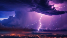 Lluvias con actividad eléctrica para la mayor parte del país