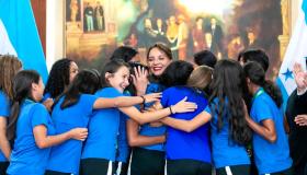 Honduras dará viviendas a la selección femenina de fútbol Sub-15, campeona de la Concacaf