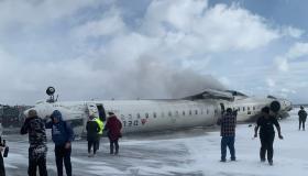 Avión de Delta Air Lines se estrella en el Aeropuerto Internacional Pearson de Toronto