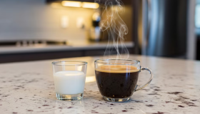 El efecto de la leche en los antioxidantes del café 