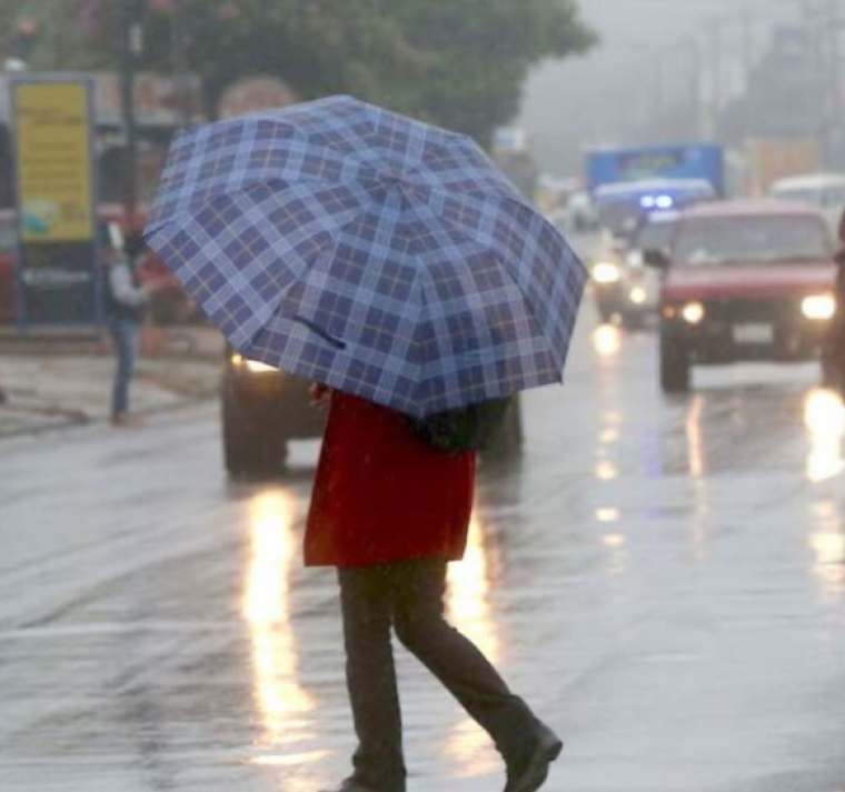 Lluvias y chubascos en la mayoría de las regiones del país