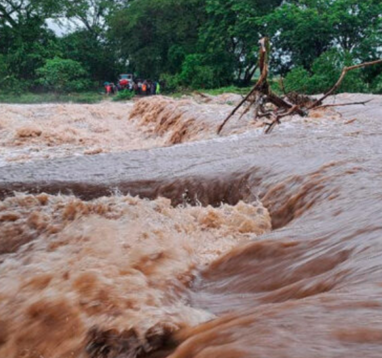 Tres muertos, cientos de afectados y ríos desbordados en Honduras por las lluvias 