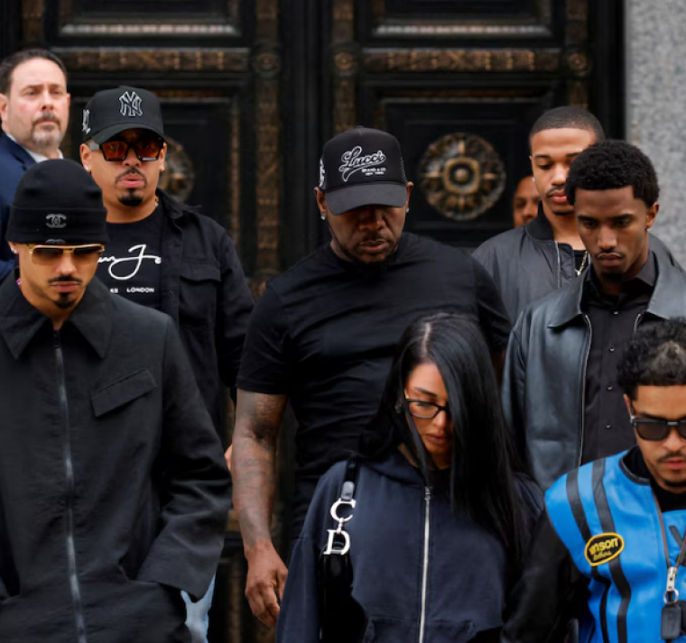 La familia de Diddy mostró su apoyo al rapero 