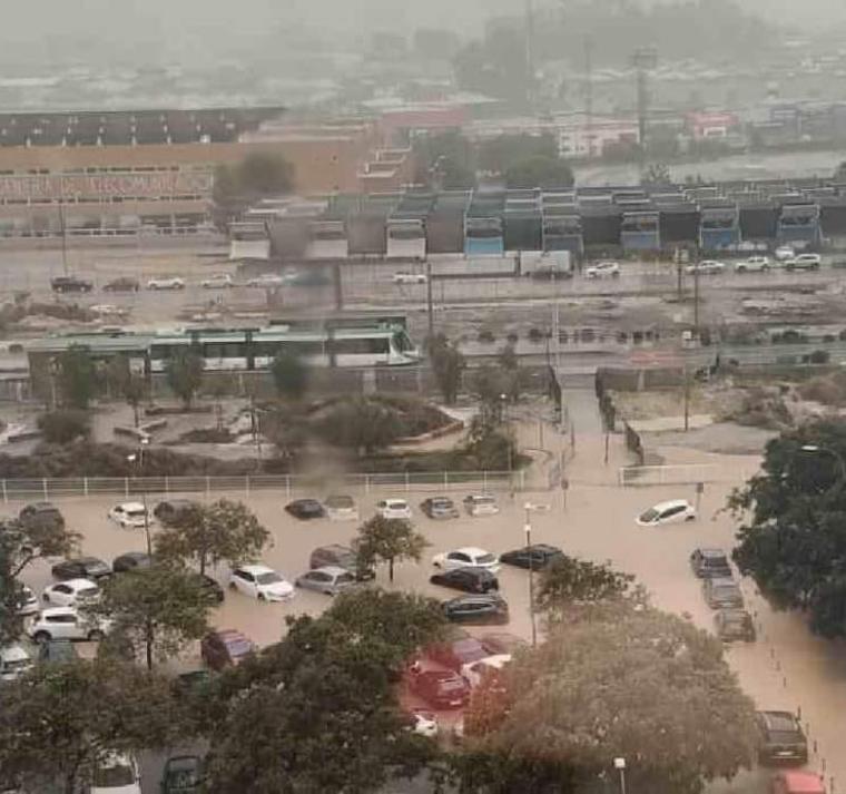 Miles de evacuados, transporte suspendido e inundaciones en otro temporal que azota España 