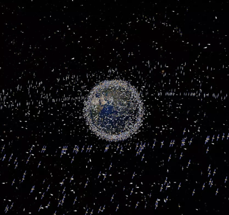 Empresas de India y Japón combatirán la basura espacial con satélites equipados con láser 