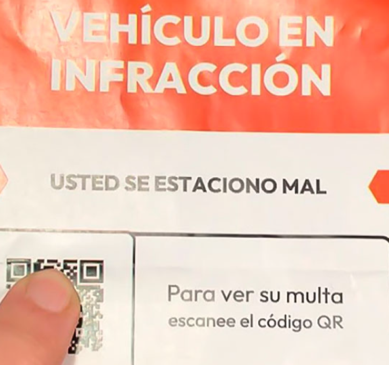 La DNVT alerta sobre estafas con códigos QR en supuestas multas de tránsito 