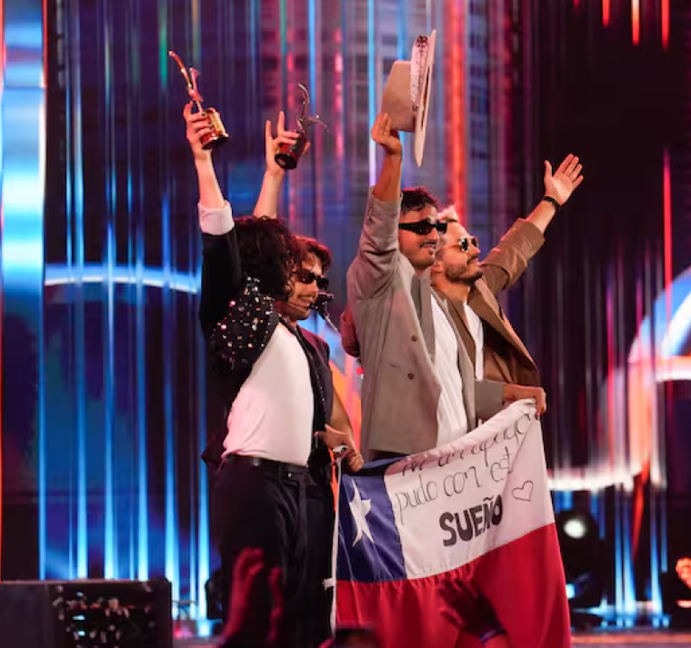 Morat fue ovacionado por el público de la Quinta Vergara 