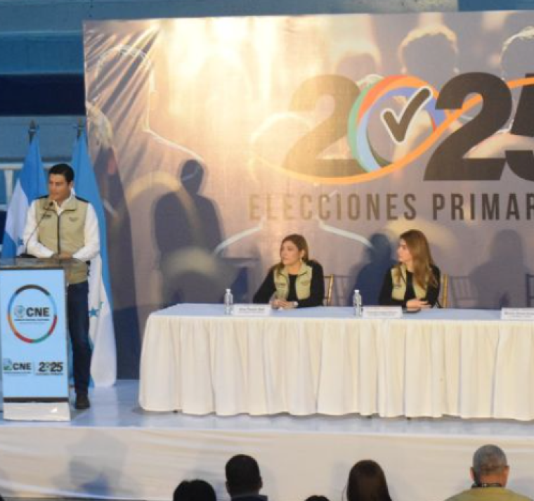 CNE brinda primeros resultados preliminares de las Elecciones Primarias 2025