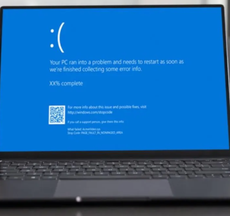 Desaparece 'pantalla de la muerte' azul de Windows 11 