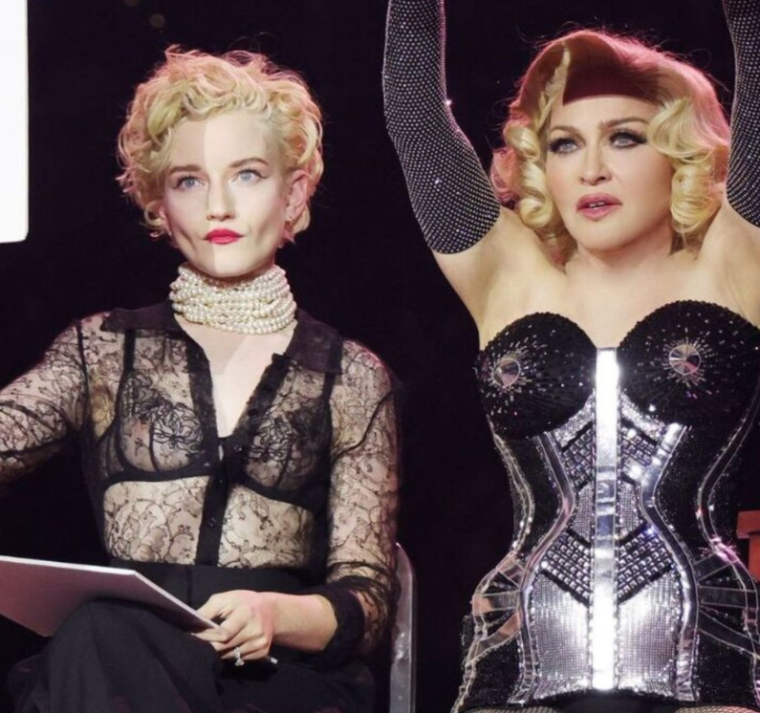 Julia Garner confirma que el proyecto de la biopic de Madonna continúa 
