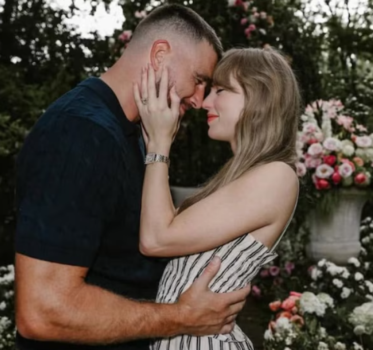 Ella dijo “sí”: Taylor Swift y Travis Kelce anuncian su compromiso 