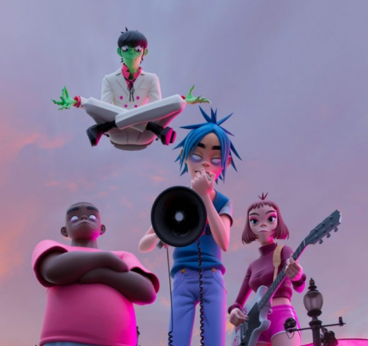 Gorillaz lanza The Mountain: un viaje místico junto a Johnny Marr y Sparks 