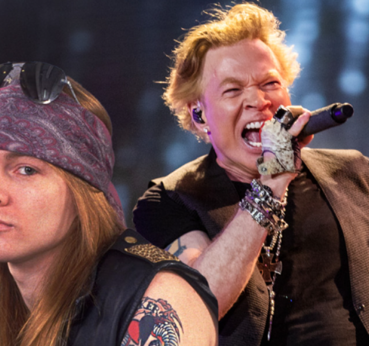 Axl Rose cumple 64 años y sigue siendo la voz indomable del rock