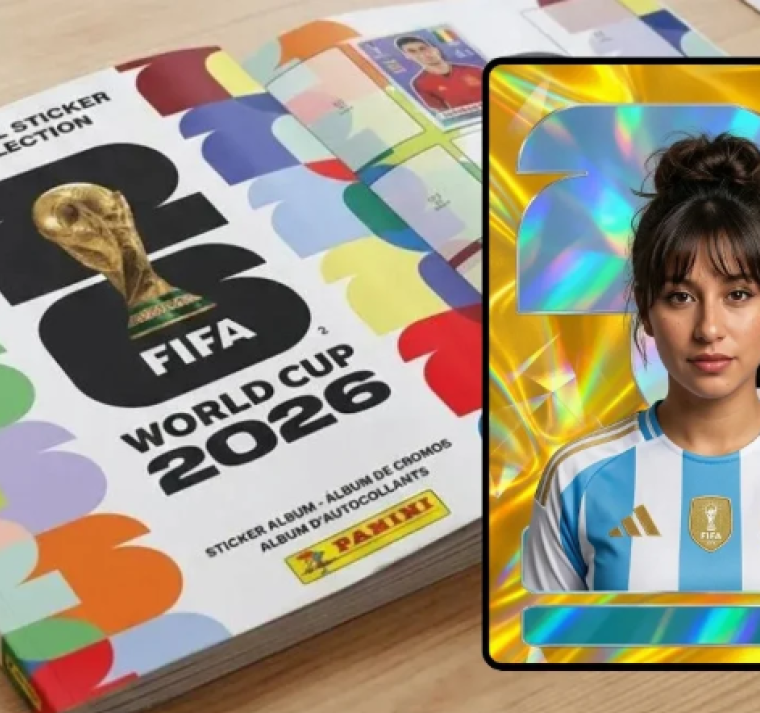 Convierte tu foto en una lámina Panini del Mundial 2026 con esta IA 