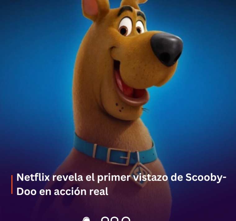 Netflix revela el primer vistazo de Scooby-Doo en acción real 
