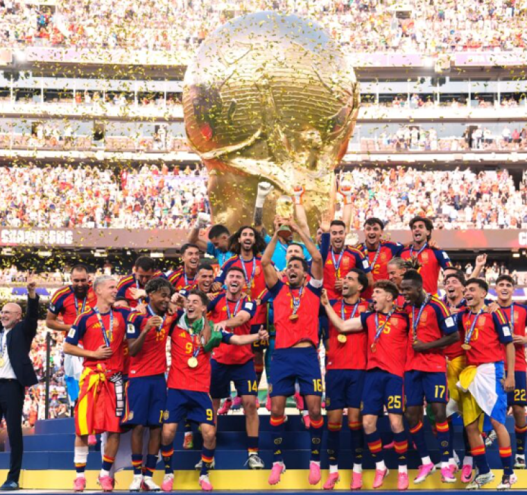 España toca la gloria y se corona campeona del mundo 