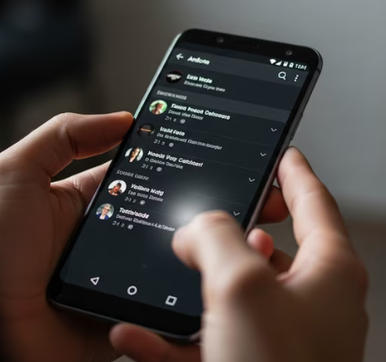 Modo oscuro en el celular: entre el ahorro de batería y el cuidado visual 