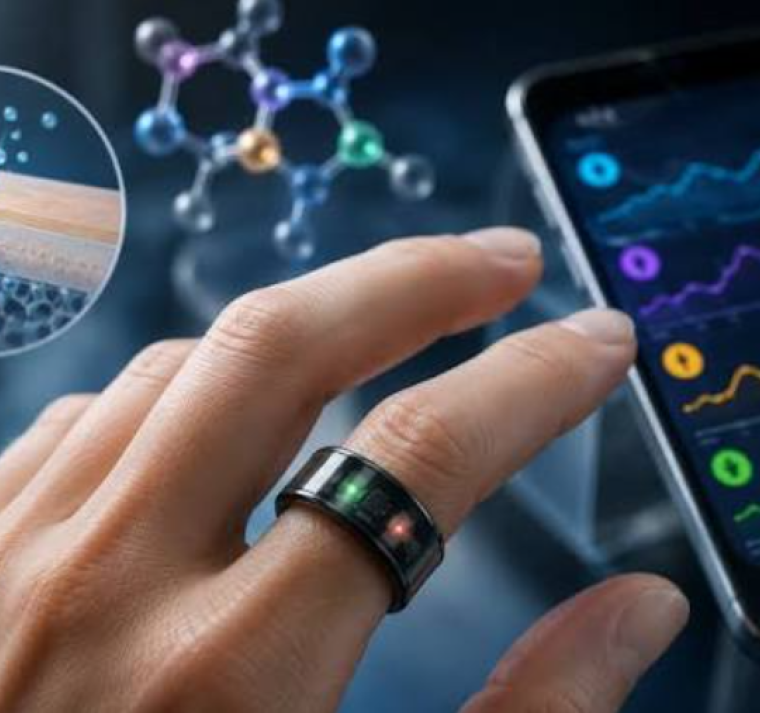 El anillo inteligente que revoluciona el control de glucosa y alcohol 