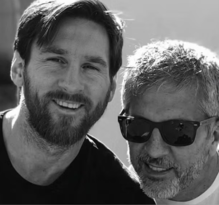 Lionel Messi y su familia dan el último adiós a Jorge Messi en Rosario 