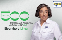 Anabel Gallardo entre las 500 personas más influyentes de América Latina en 2024 de Bloomberg 