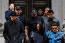 La familia de Diddy mostró su apoyo al rapero 